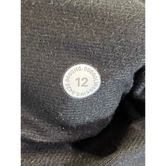 Lululemon Ready to Rulu Jogger Crop Black Size 12 Soft Brushed Drawstring Pants - Picture 2 of 7